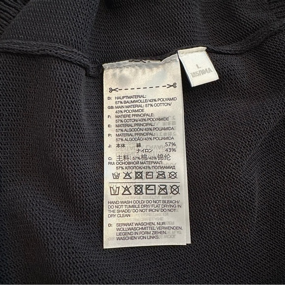 Y-3 Black Sleeveless Knit Top - Picture 10 of 14